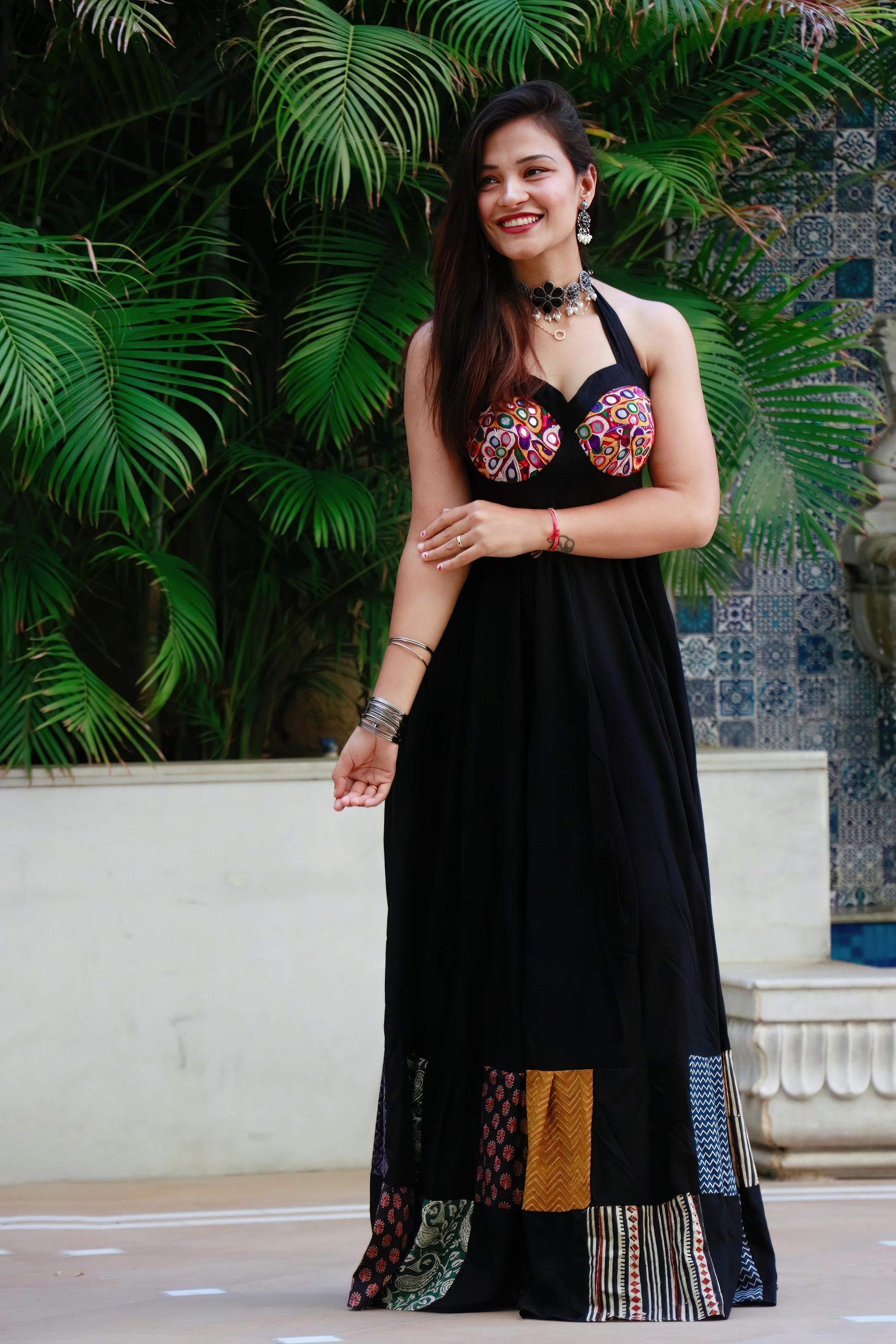 AMAYRA KUTCHI HAND WORK DRESS - StudioAnaykaa