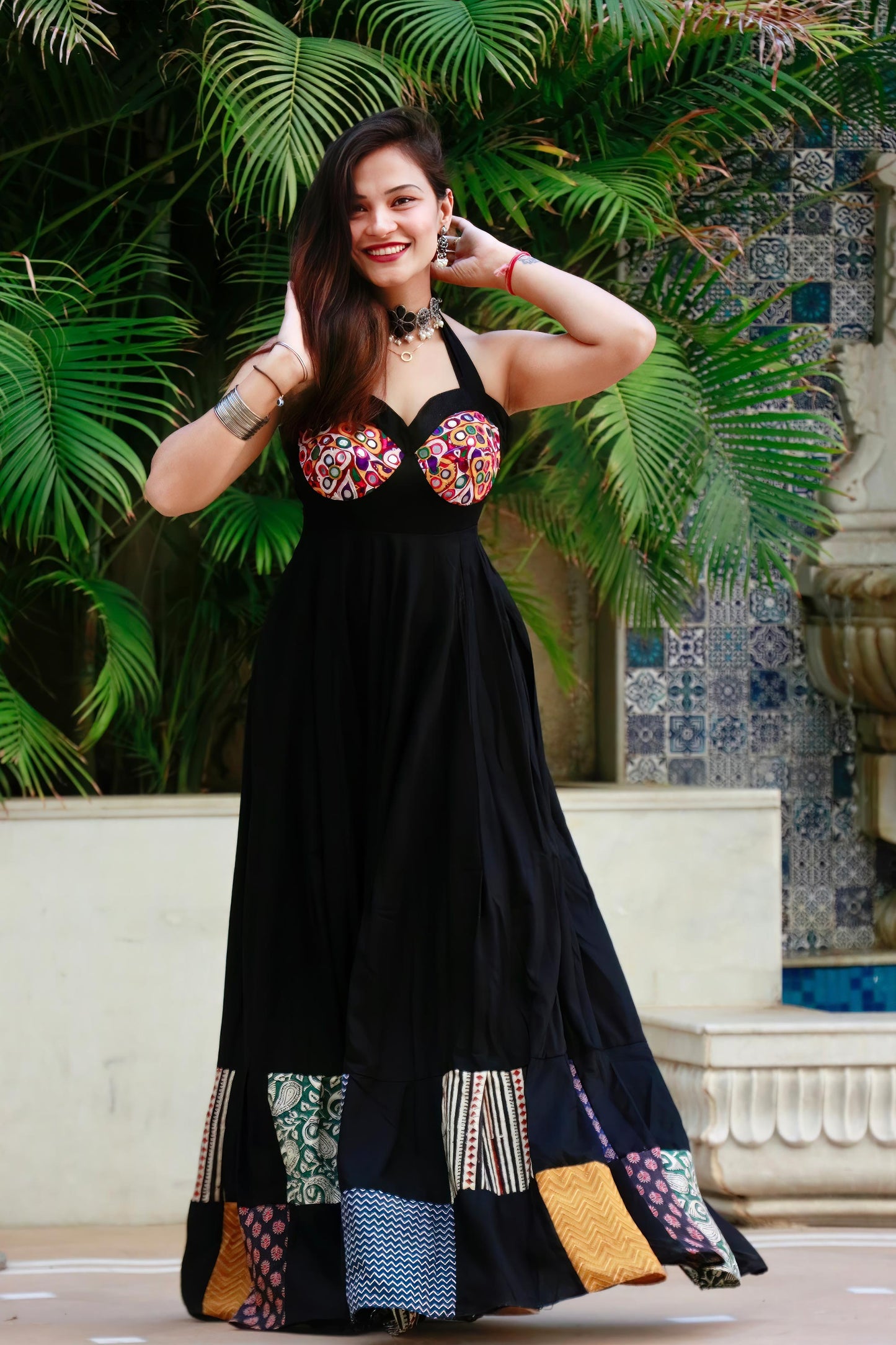 AMAYRA KUTCHI HAND WORK DRESS - StudioAnaykaa