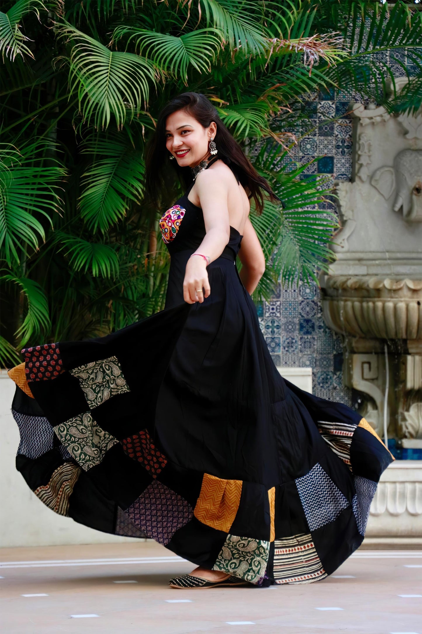 AMAYRA KUTCHI HAND WORK DRESS - StudioAnaykaa