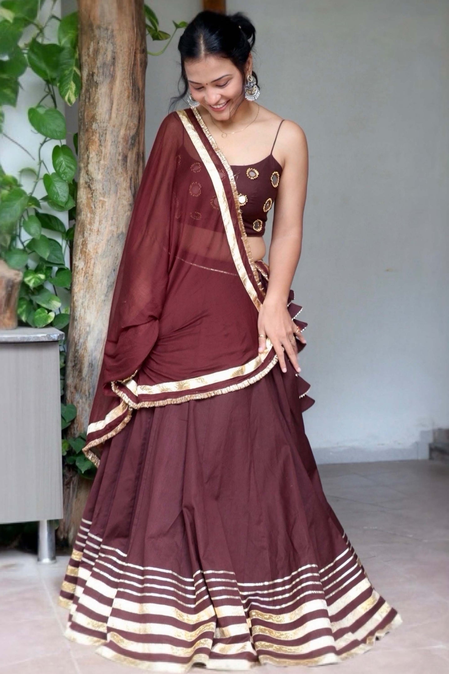 KATHA COTTON NAVARATRI SPECIAL CHANIYA CHOLI