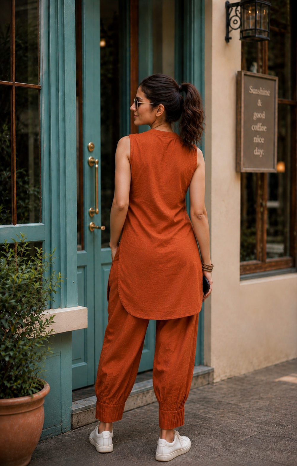 SVARA COTTON KURTA SET