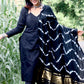 CHARVI BLACK COTTON KURTA SET