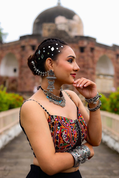 REYA KUTCHI HANDWORK NAVARATRI SPECIAL CHANIYA CHOLI - StudioAnaykaa