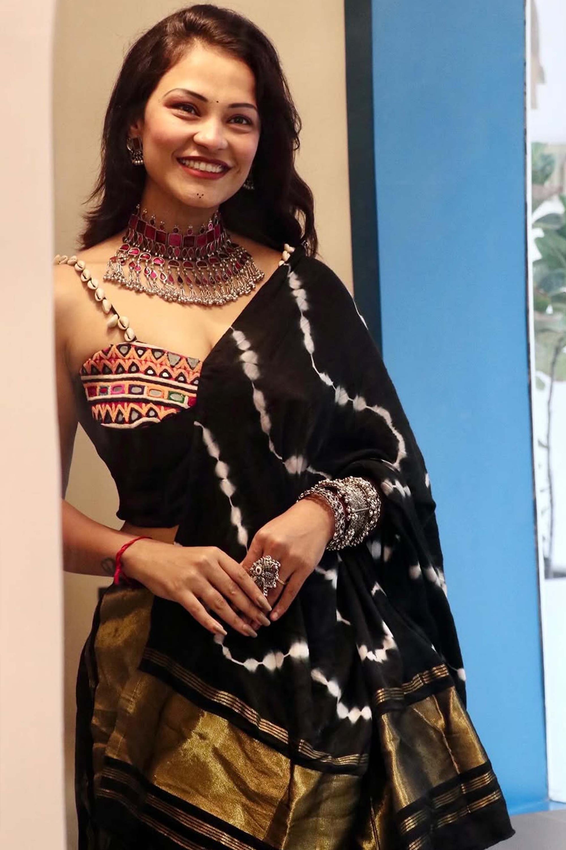 IVIRA BLACK KUTCHI HAND WORK NAVARATRI SPECIAL CHANIYA CHOLI - StudioAnaykaa
