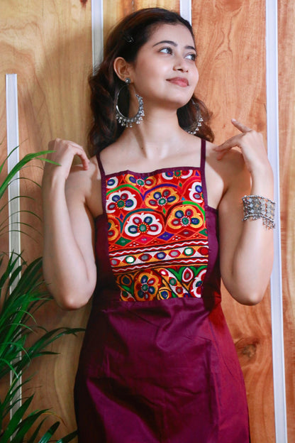 MIRAI KUTCHI HAND WORK KURTA SET - StudioAnaykaa