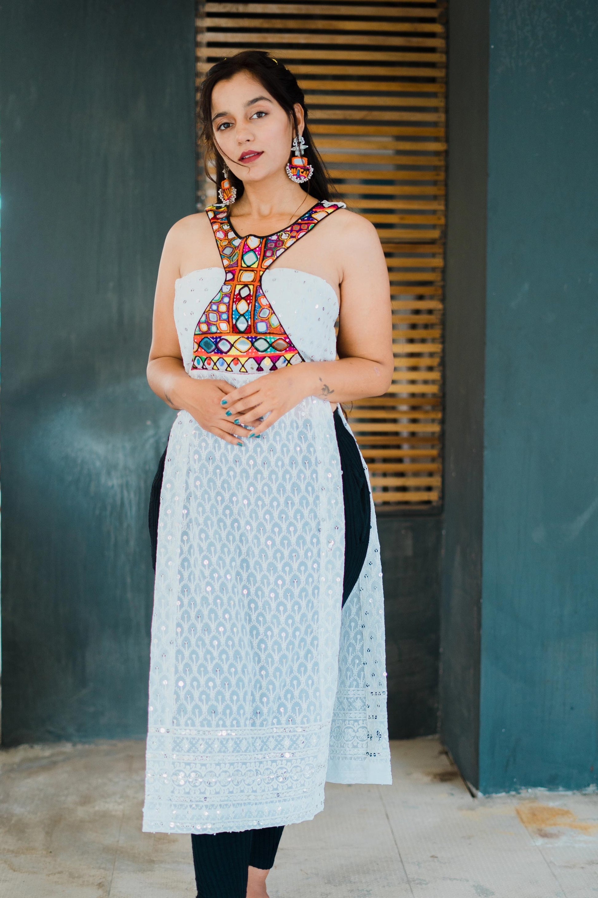 MIA KUTCHI HAND WORK KURTA - StudioAnaykaa