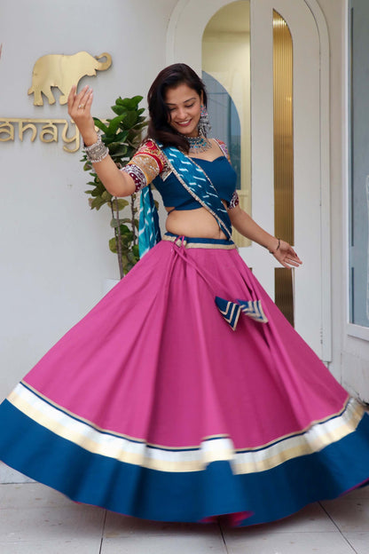 SAMAIRA DUAL TONE NAVRATRI SPECIAL CHANIYA CHOLI - StudioAnaykaa