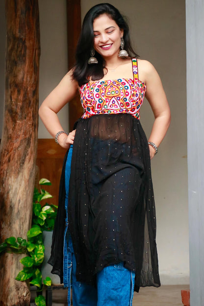 NITYA KUTCHI HAND WORK KURTA - StudioAnaykaa
