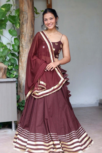 KATHA COTTON NAVARATRI SPECIAL CHANIYA CHOLI - StudioAnaykaa