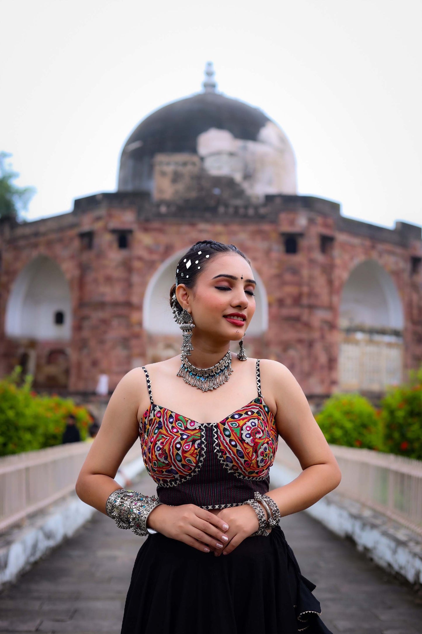 REYA KUTCHI HANDWORK NAVARATRI SPECIAL CHANIYA CHOLI - StudioAnaykaa