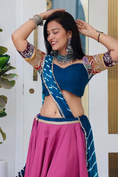 SAMAIRA DUAL TONE NAVRATRI SPECIAL CHANIYA CHOLI - StudioAnaykaa