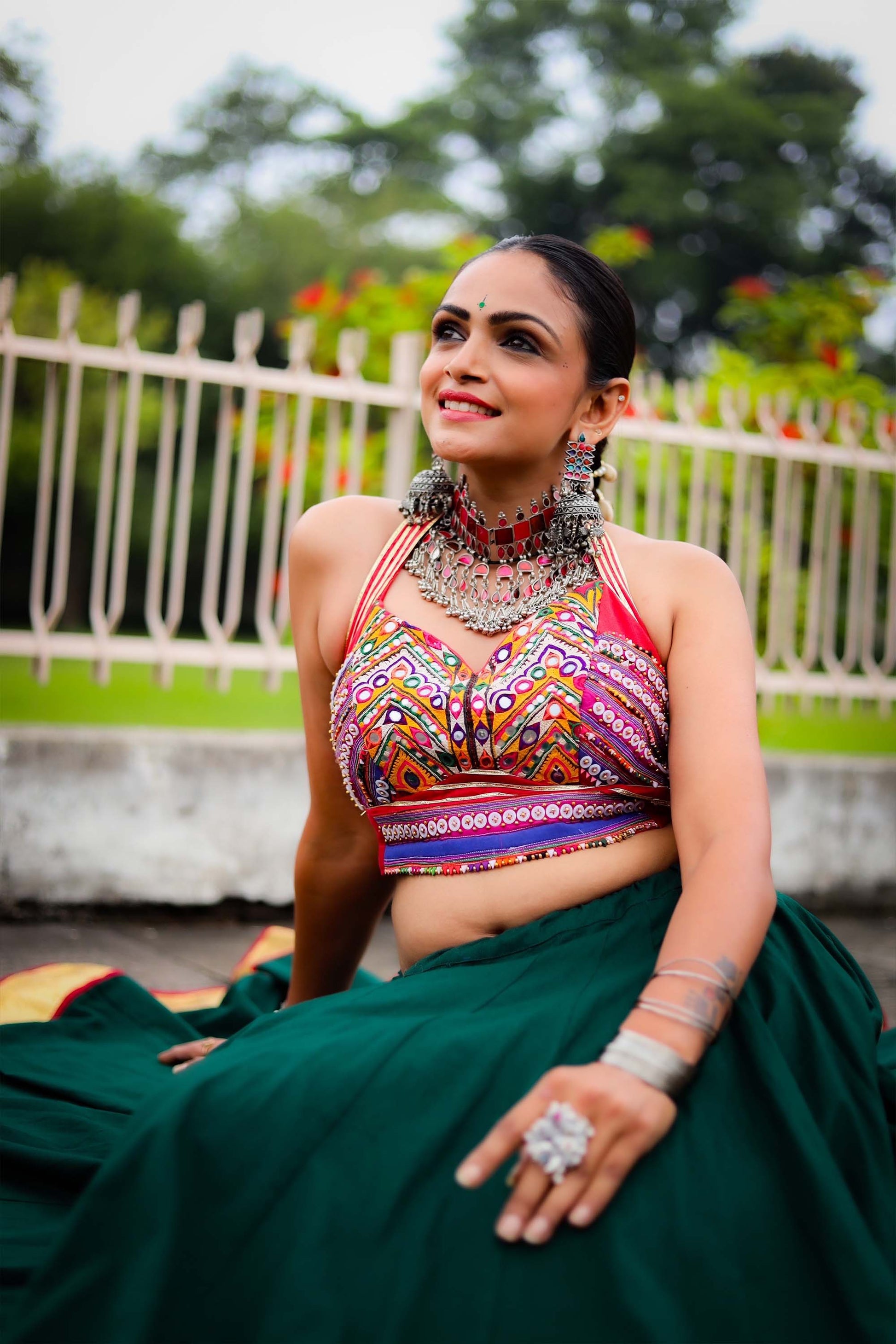 ZAYRA KUTCHI HAND WORK NAVARATRI SPECIAL CHANIYA CHOLI - StudioAnaykaa