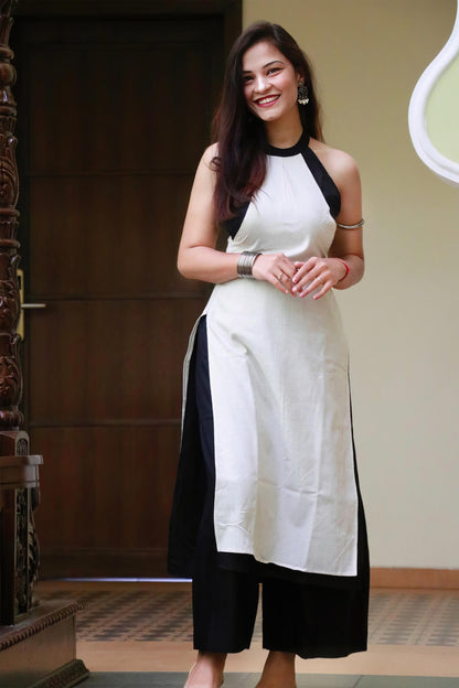 OPAL COTTON KURTA SET - StudioAnaykaa