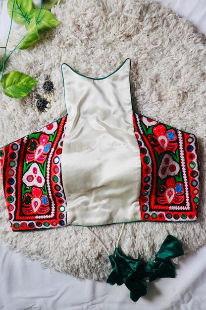 BINNY KUTCHI HANDWORK BLOUSE - StudioAnaykaa