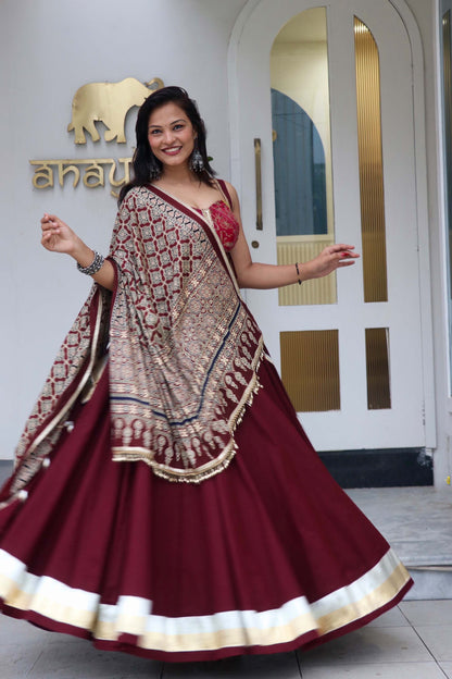 ZIYA WINE NAVARATRI SPECIAL CHANIYA CHOLI - StudioAnaykaa