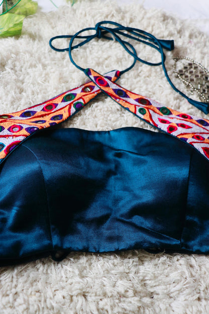 LIVIA KUTCHI HANDWORK BLOUSE - StudioAnaykaa