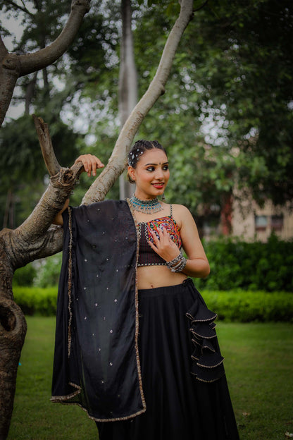 REYA KUTCHI HANDWORK NAVARATRI SPECIAL CHANIYA CHOLI - StudioAnaykaa