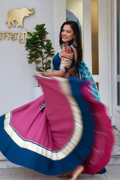 SAMAIRA DUAL TONE NAVRATRI SPECIAL CHANIYA CHOLI - StudioAnaykaa