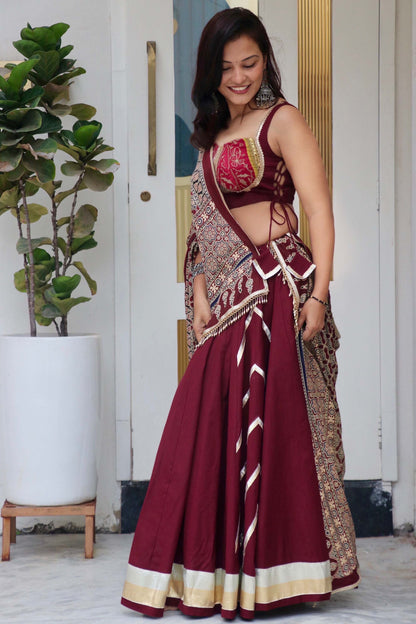 ZIYA WINE NAVARATRI SPECIAL CHANIYA CHOLI - StudioAnaykaa