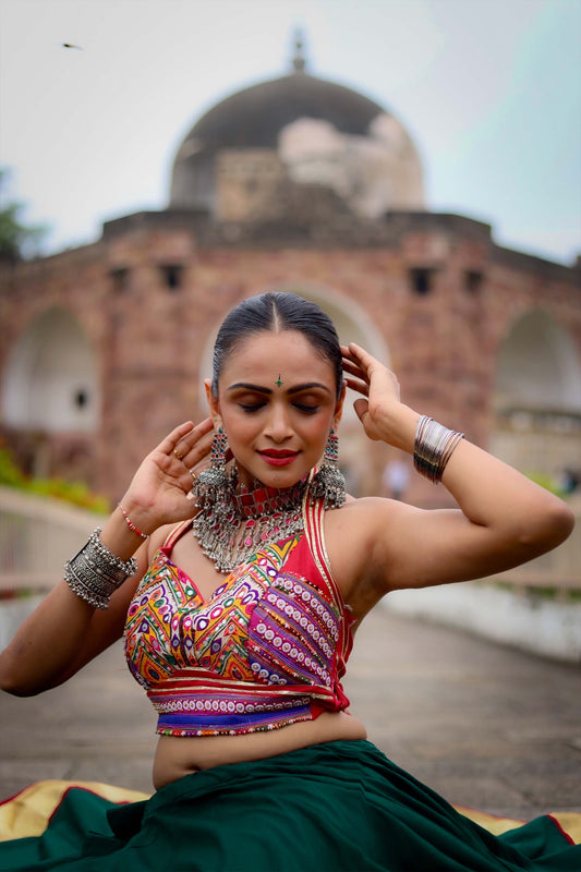 ZAYRA KUTCHI HAND WORK NAVARATRI SPECIAL CHANIYA CHOLI - StudioAnaykaa