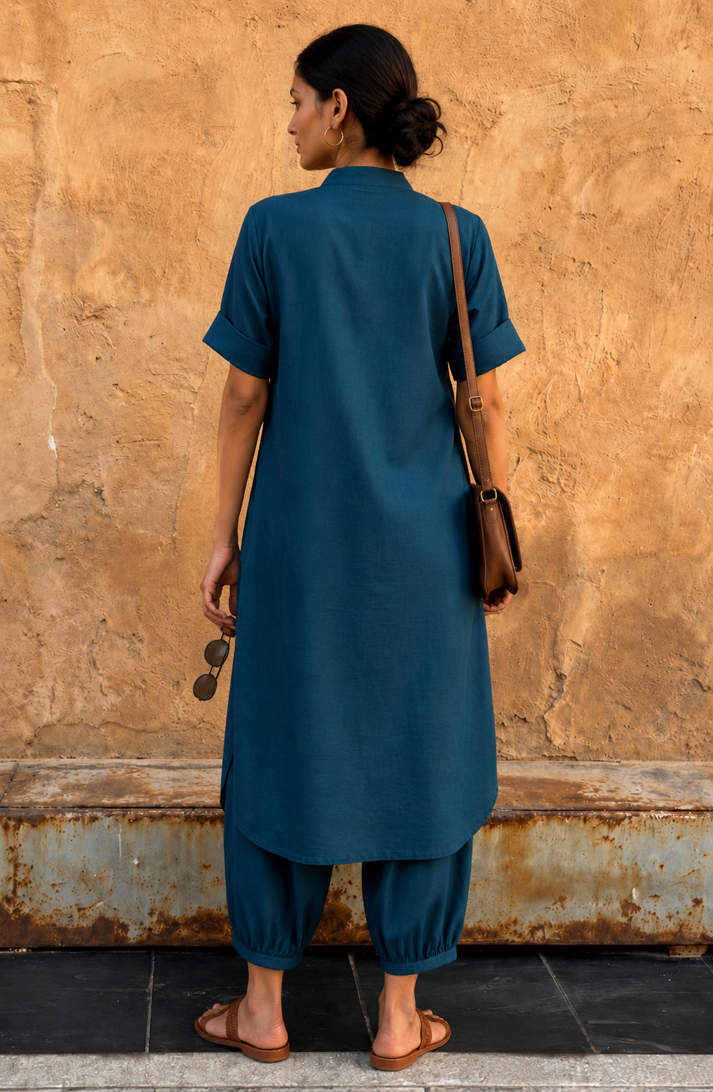 RISHA COTTON KURTA SET