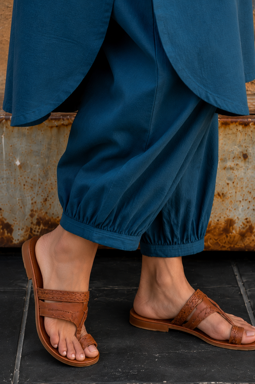 RISHA COTTON KURTA SET