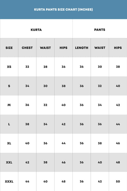 SAANVI TEAL BLUE JUTE COTTON KURTA SET - StudioAnaykaa