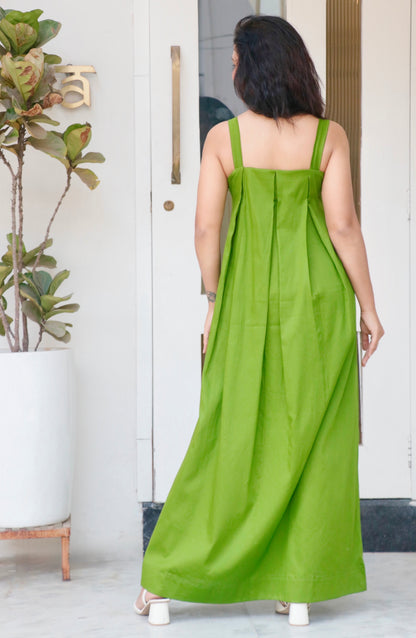 LINNEA COTTON LONG DRESS - Anaykaa