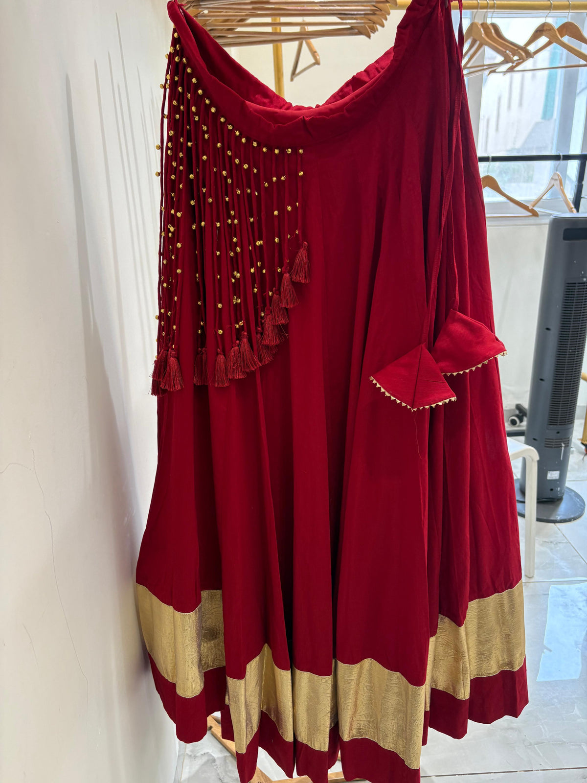 Ruhani Cotton Mirror Handwork Chaniya Choli