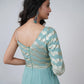 VRINDA BANARASI BROCADE JUMP SUIT - StudioAnaykaa