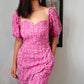 PINK HAND BLOCK PRINT ALPHABET JUMP SUIT - StudioAnaykaa