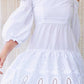 PEARL WHITE SHORT DRESS - StudioAnaykaa