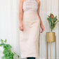 SANDY BEIGE JUTE COTTON KURTA - StudioAnaykaa