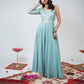 VRINDA BANARASI BROCADE JUMP SUIT - StudioAnaykaa