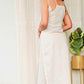 ASHEN OFFWHITE COTTON KURTA SET - StudioAnaykaa