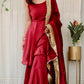 RUBY MAROON SHARARA SET - StudioAnaykaa