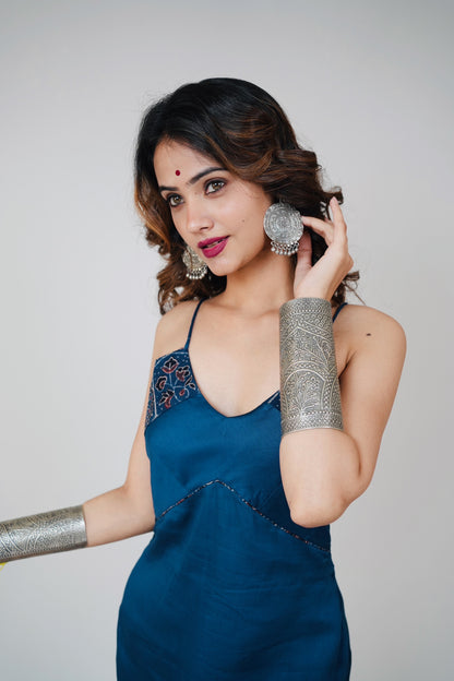 JIVA AJRAKH COTTON KURTA SET - StudioAnaykaa